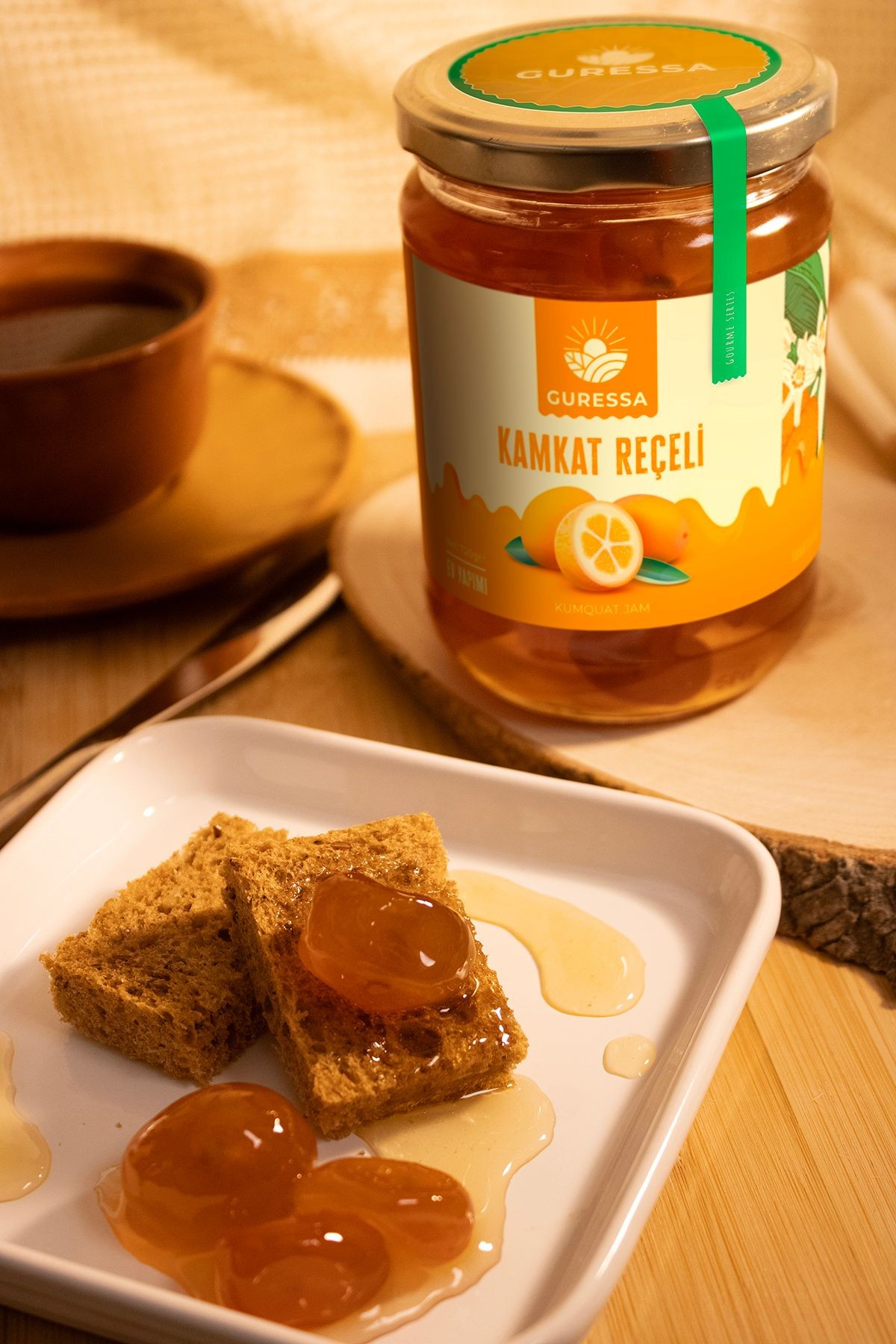 Kamkat Reçeli 720 Gr Doğal Ev Yapımı