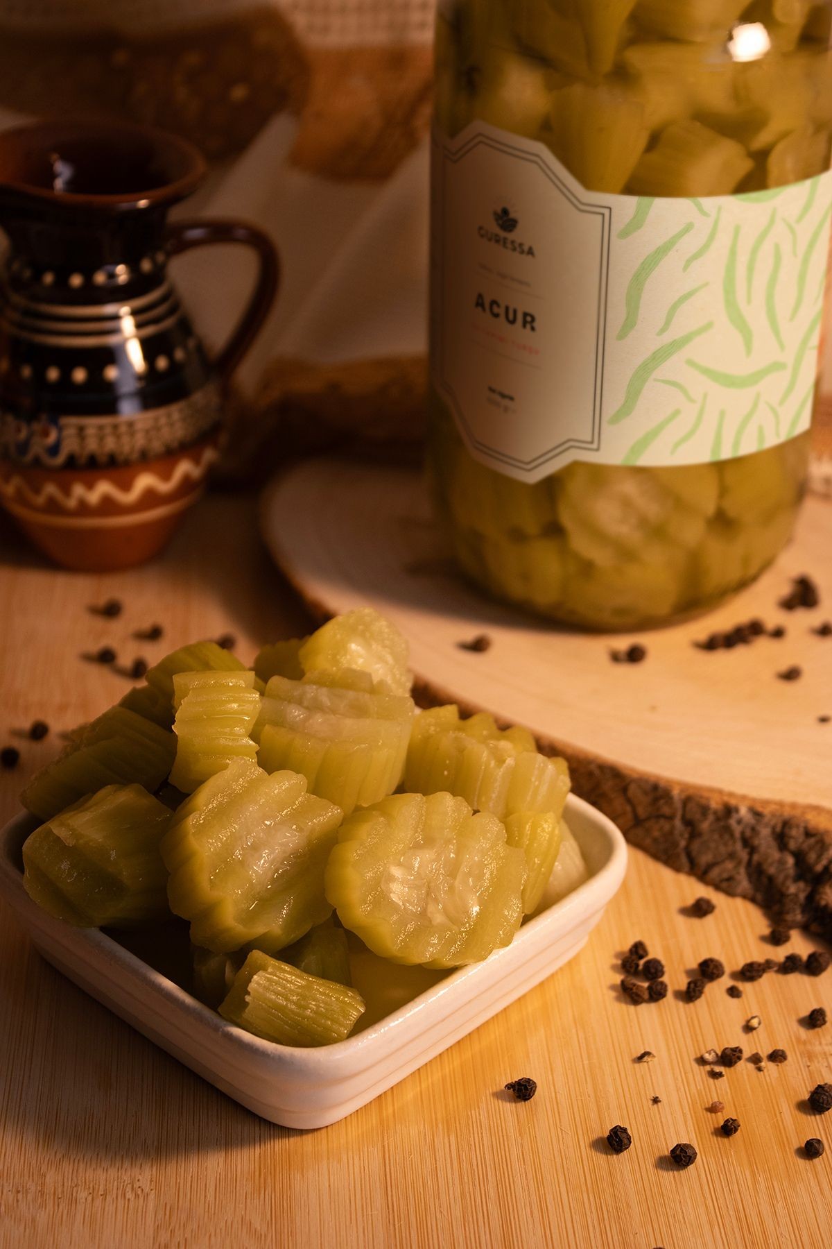 Acur Turşusu 1200 Gr Doğal Ev Yapımı