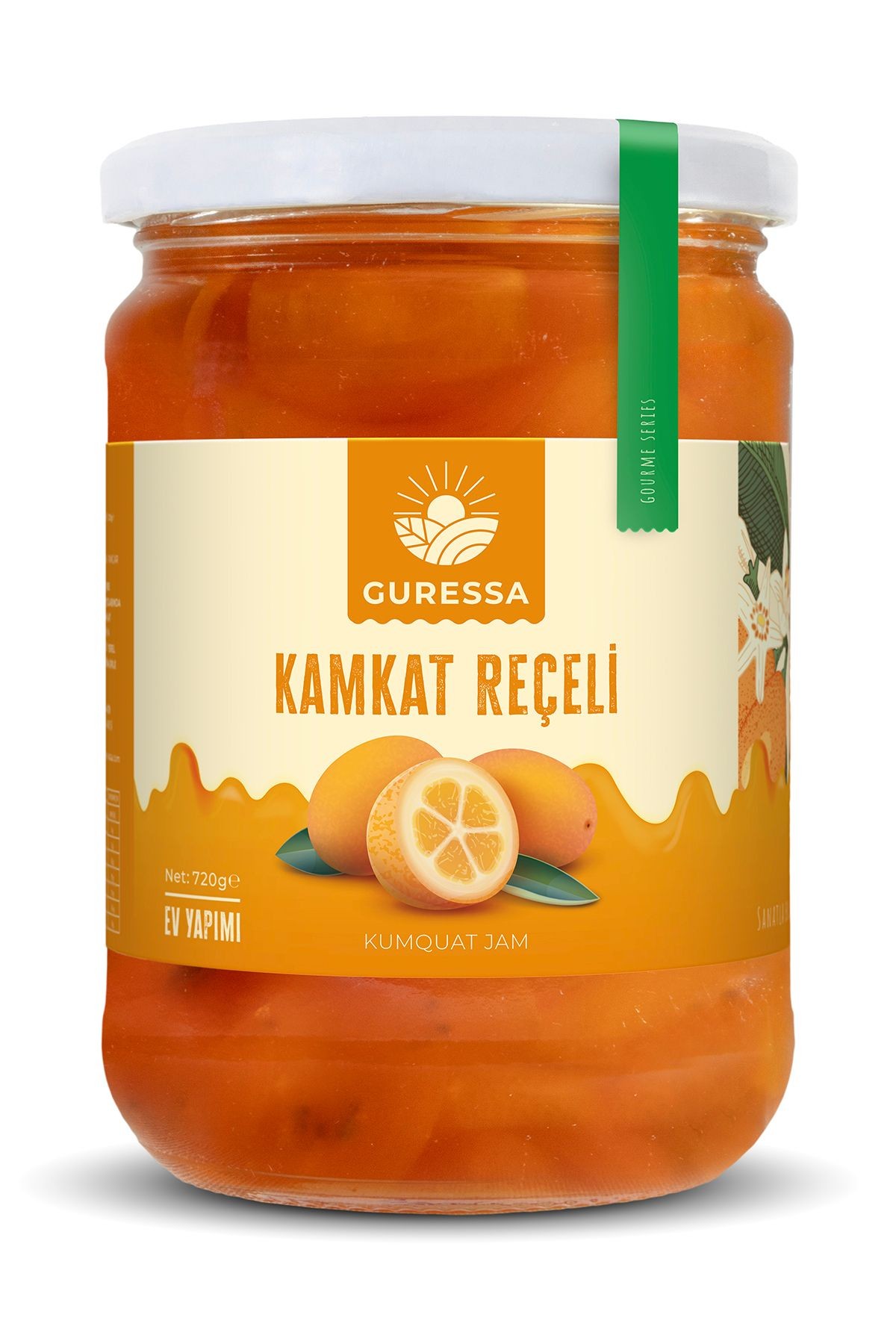 Kamkat Reçeli 720 Gr Doğal Ev Yapımı