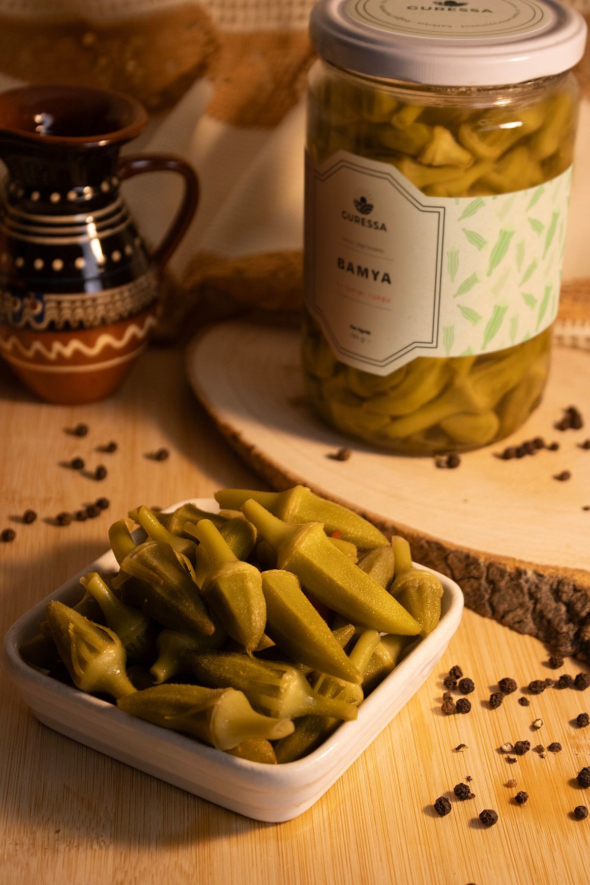 Bamya Turşusu 780 Gr Doğal Ev Yapımı