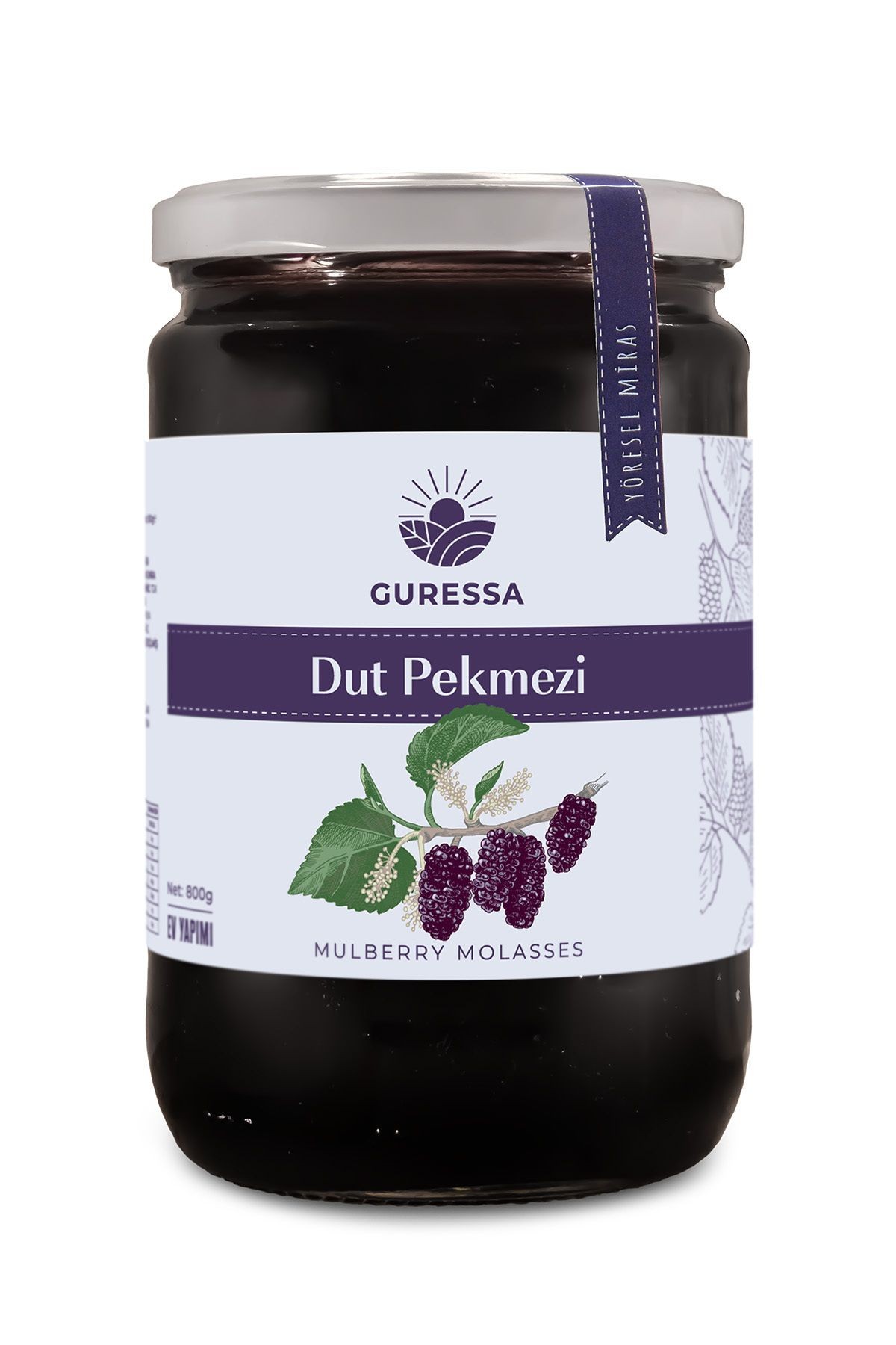 Dut Pekmezi 800 gr Şeker İlavesiz Ev Yapımı
