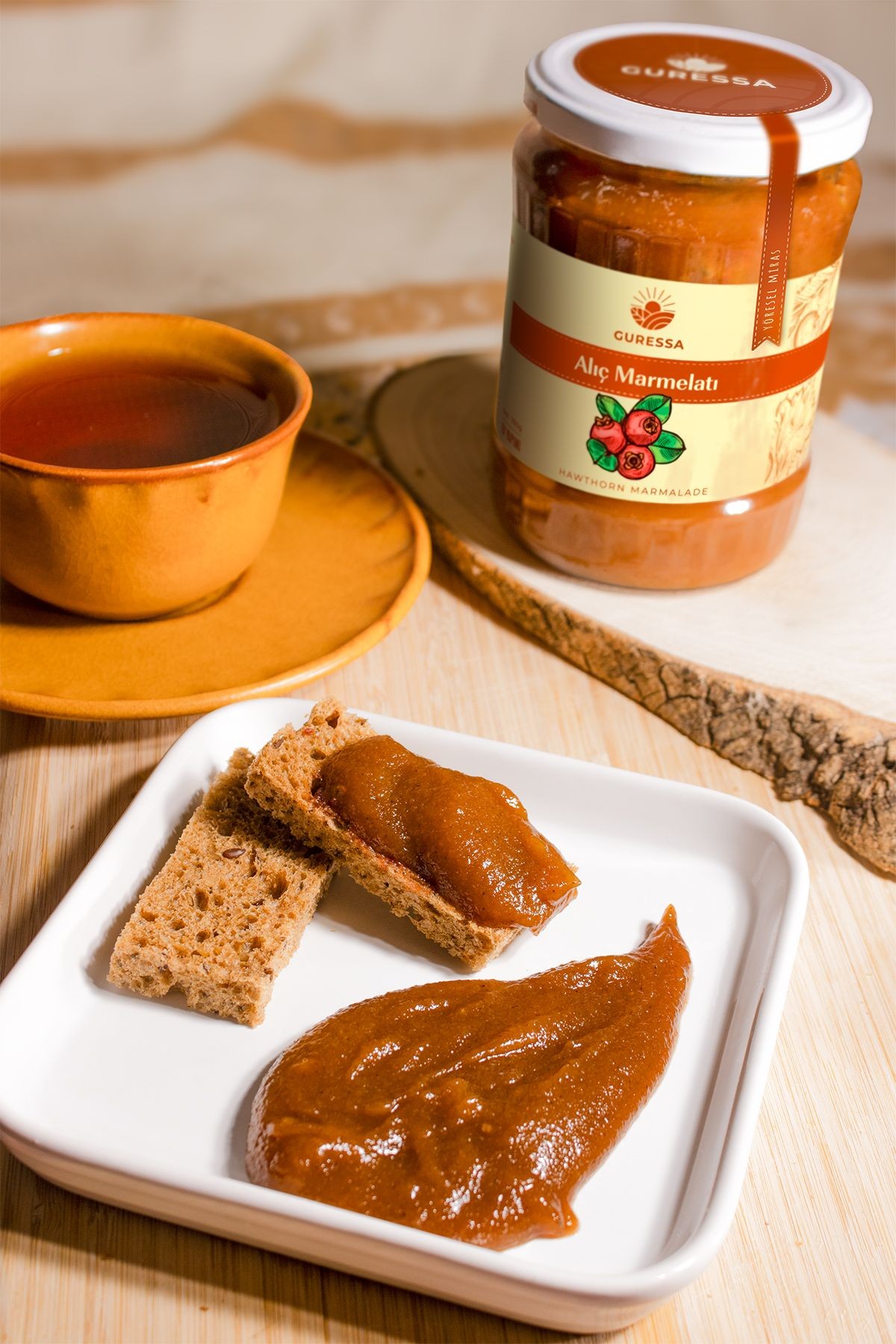 Alıç Marmelatı 780 Gr Doğal Ev Yapımı