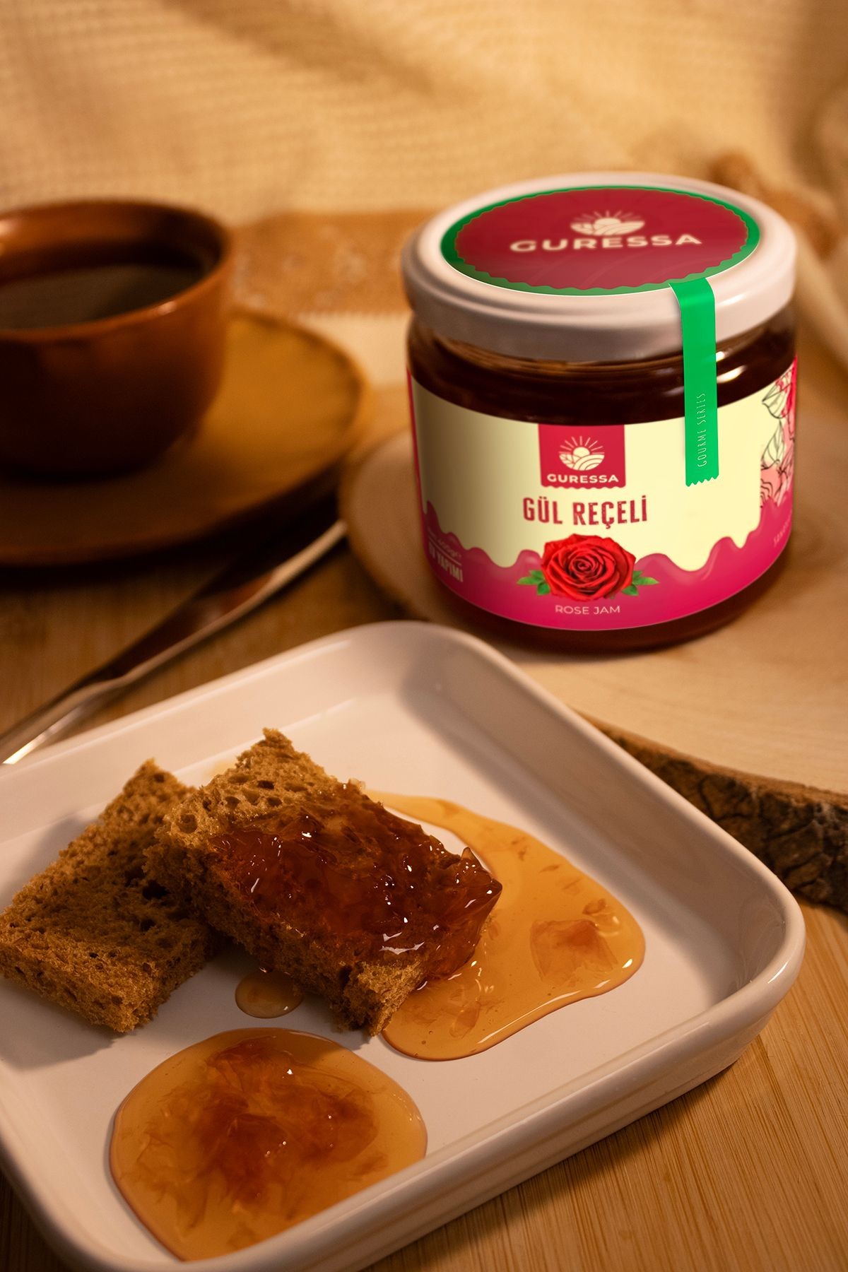 Reçel Festivali Gül, Ahududu, Böğürtlen, Turunç Reçeli 400 gr 4'lü Avantaj Paketi