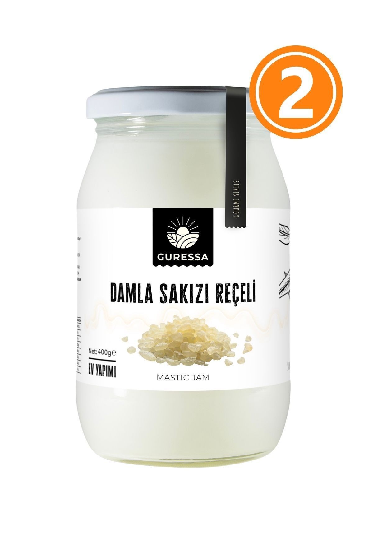 Damla Sakızı Reçeli 400 gr 2'li Avantaj Paketi