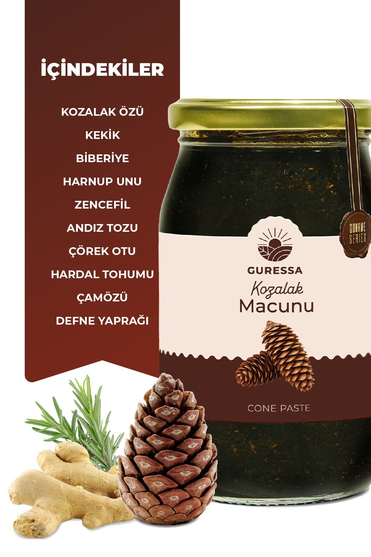Kozalak Macunu 400 gr Doğal Butik Üretim