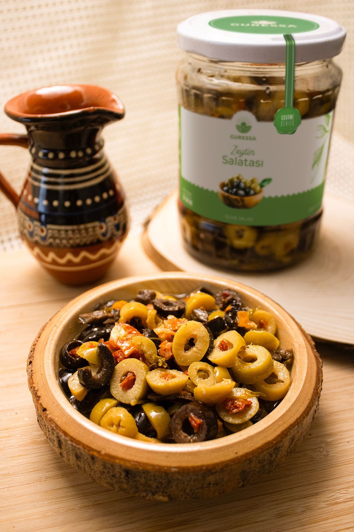 Zeytin Salatası 720 Gr Doğal Ev Yapımı