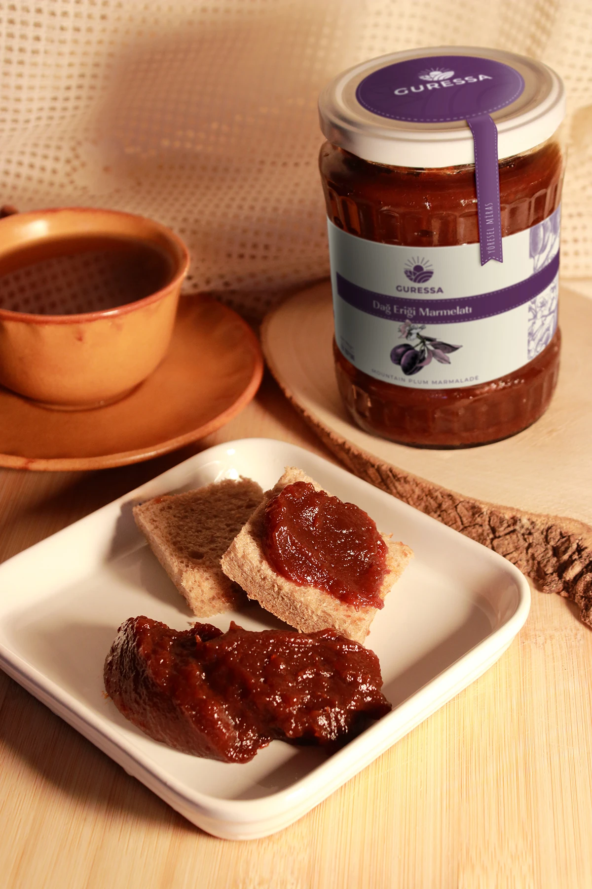 Dağ Eriği Marmelatı 780 Gr Doğal Ev Yapımı