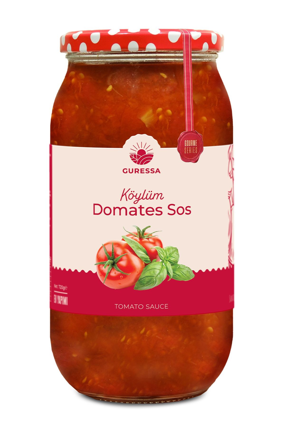 Köylüm Domates Sos 1000 gr Doğal Ev Yapımı