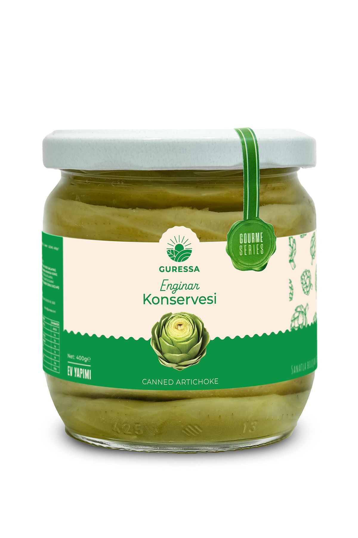 Enginar Konservesi 400 Gr (5 Adet) Doğal Ev Yapımı