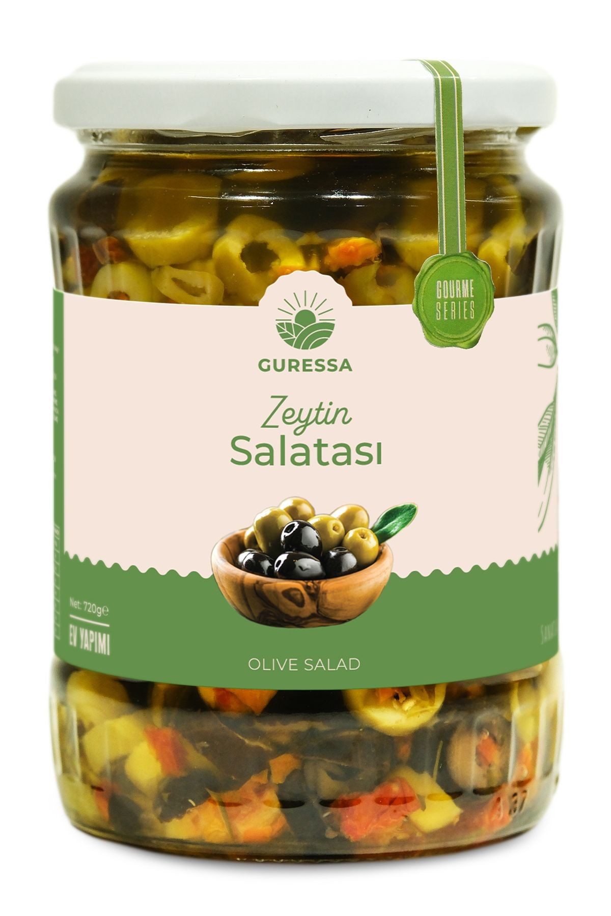 Zeytin Salatası 720 Gr Doğal Ev Yapımı