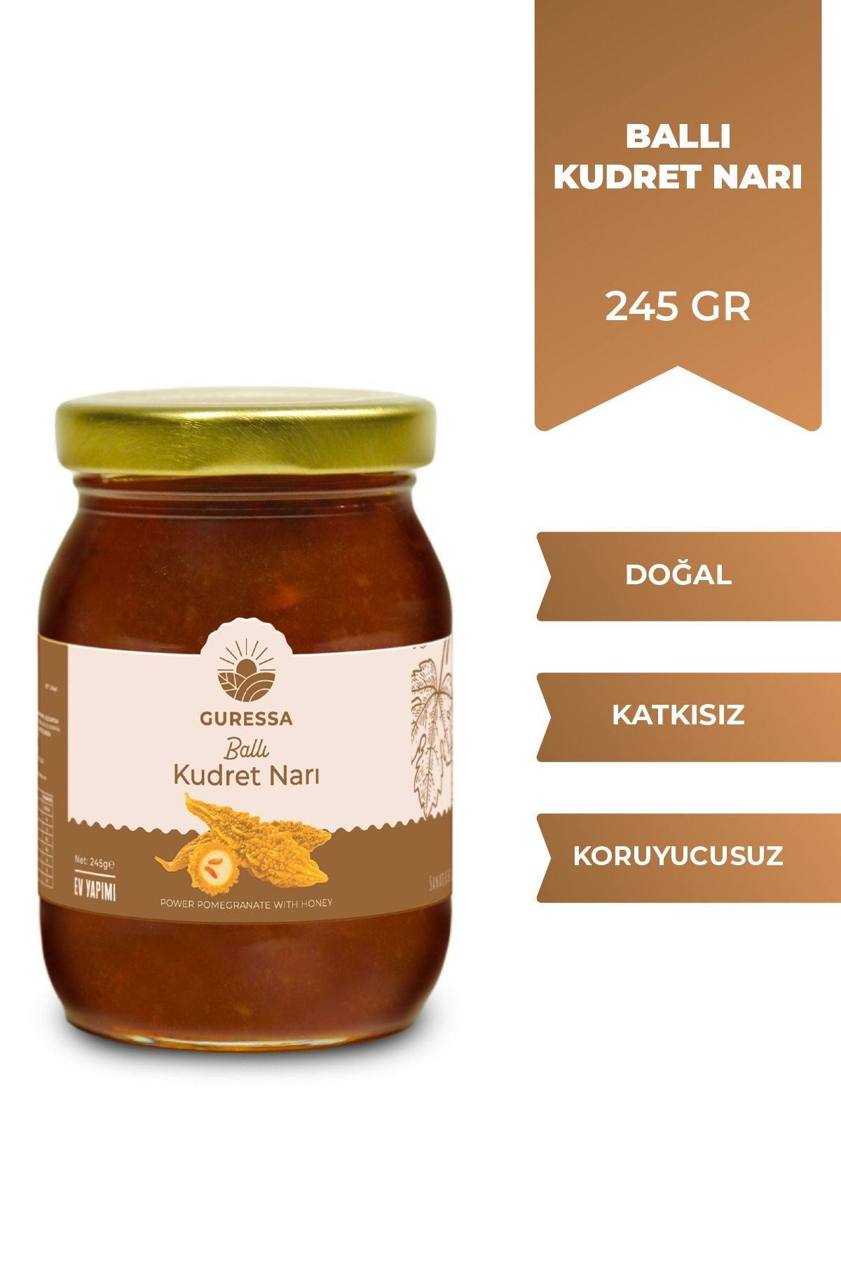 Ballı Kudret Narı 245 gr Butik Üretim