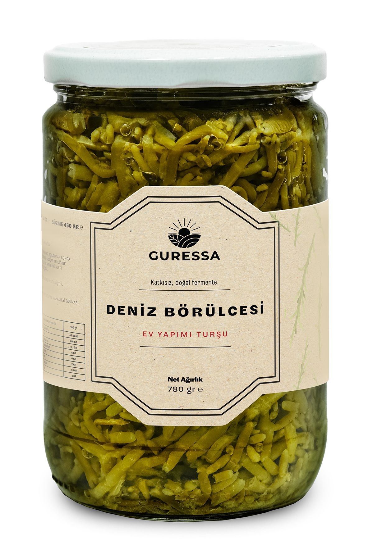 Deniz Börülcesi Turşusu 780 Gr Doğal Ev Yapımı