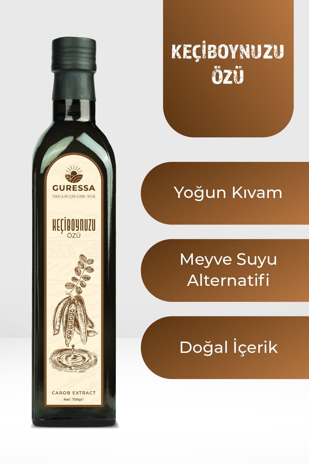 Keçiboynuzu (HARNUP) Özü 750 gr