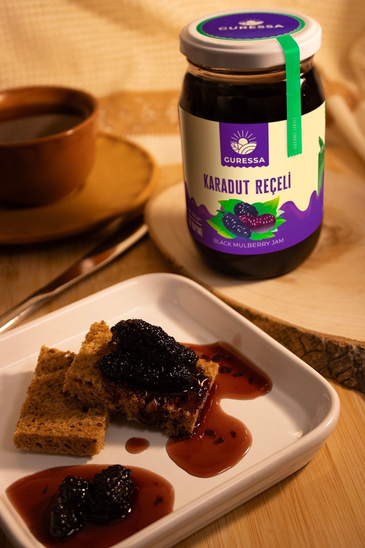 Karadut Reçeli 400 Gr Doğal Ev Yapımı
