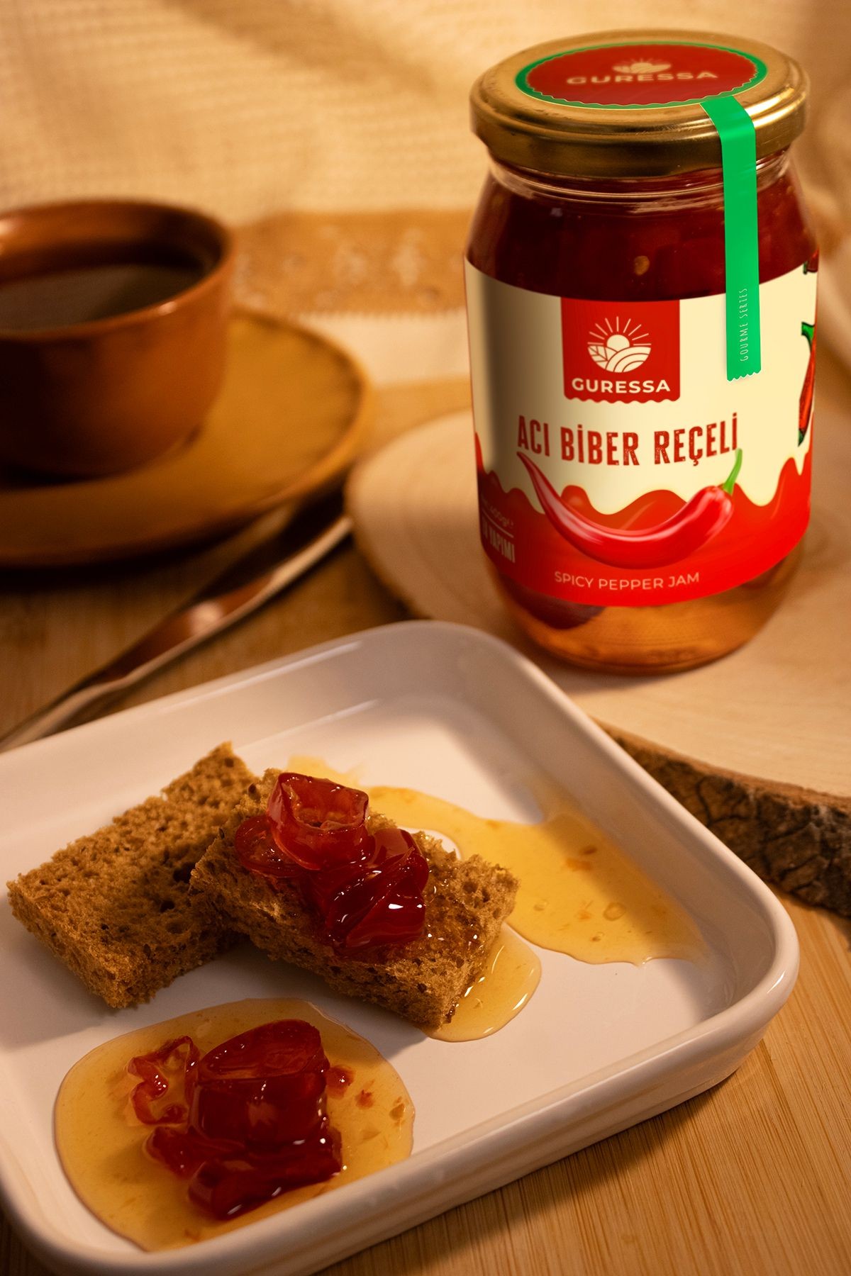 Acı Biber Reçeli 400 Gr Doğal Ev Yapımı