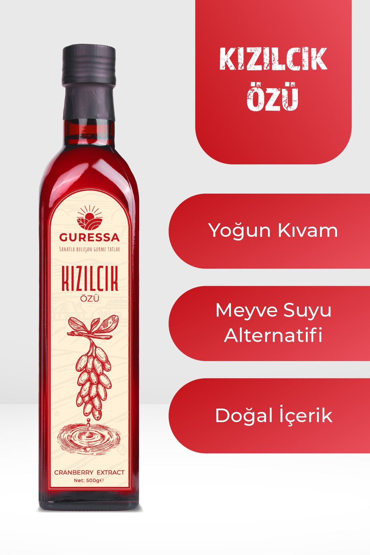 Kızılcık Özü 500 gr