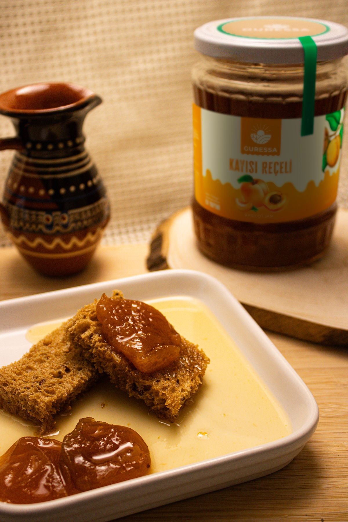 Kayısı Reçeli 720 Gr Doğal Ev Yapımı