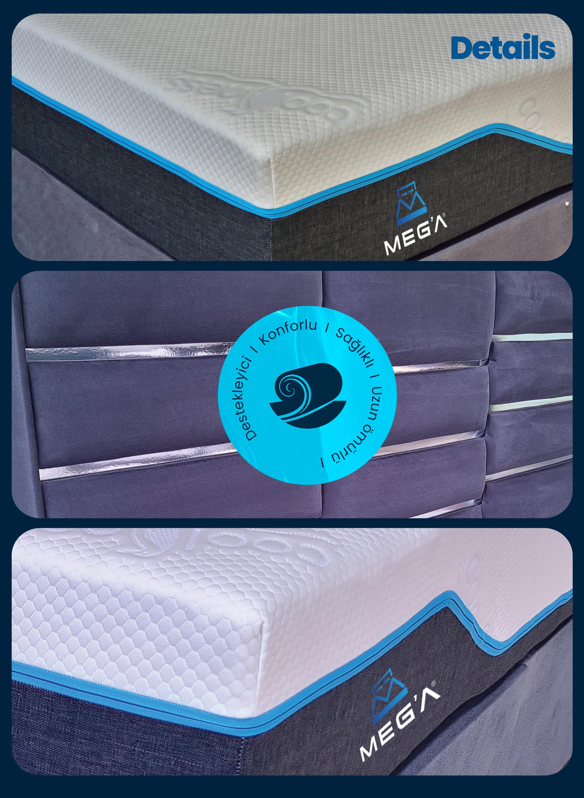 Meg'a The Bed S1 100x200