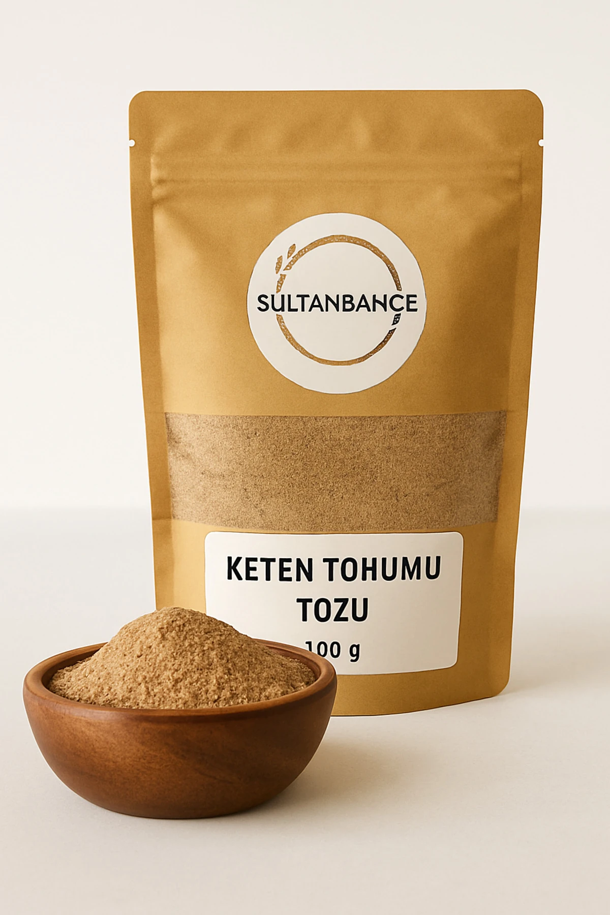 Keten Tohumu Tozu 100 g | Öğütülmüş – Lif ve Omega 3 Kaynağı – Vegan – Diyet Dostu – Doğal Ürün