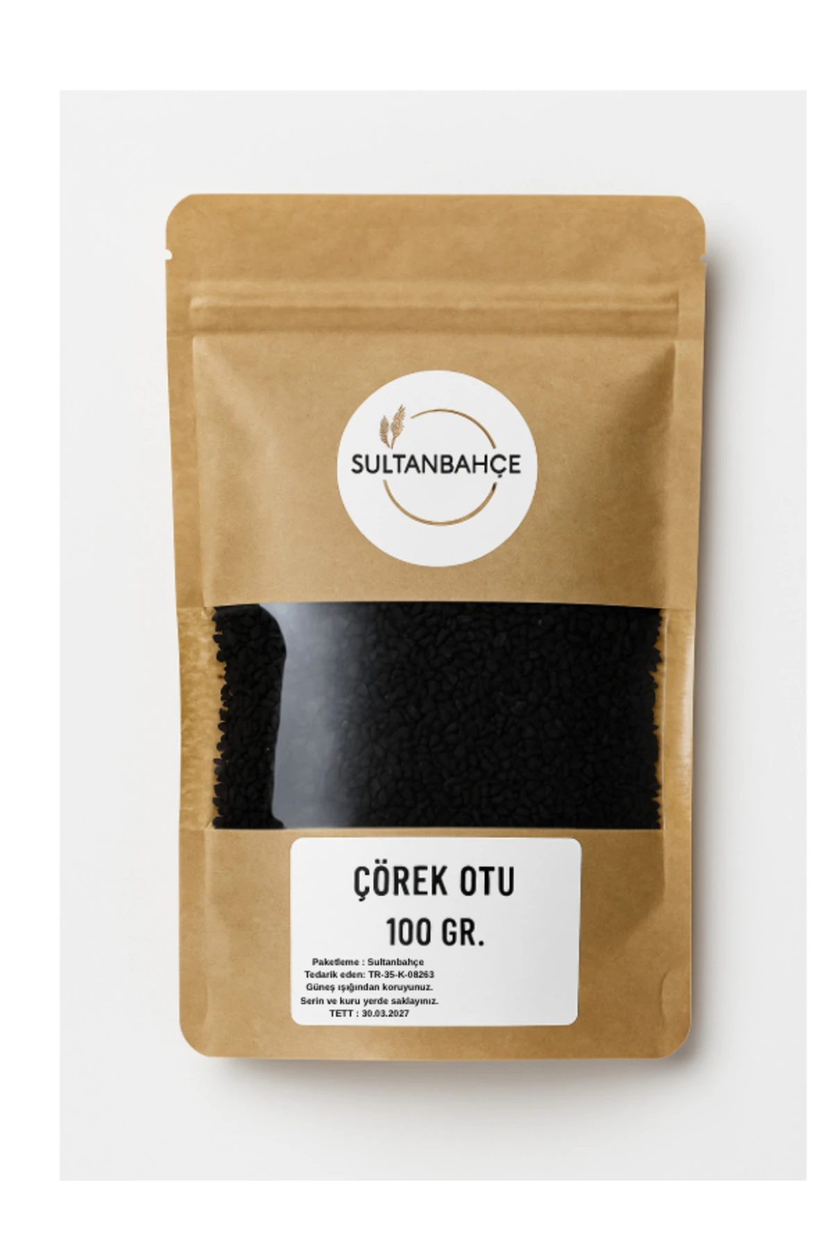 Doğal Çörek Otu 100 Gr - Taze ve Aromatik Siyah Tohumlar