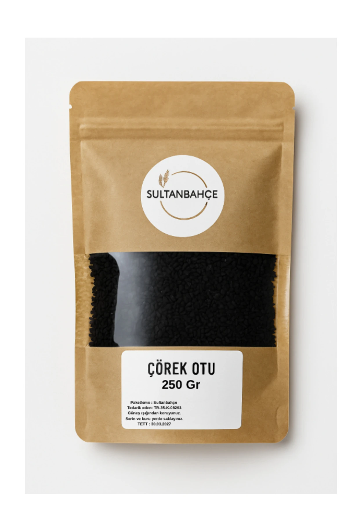 Doğal Çörek Otu 250 Gr - Taze ve Aromatik Siyah Tohumlar