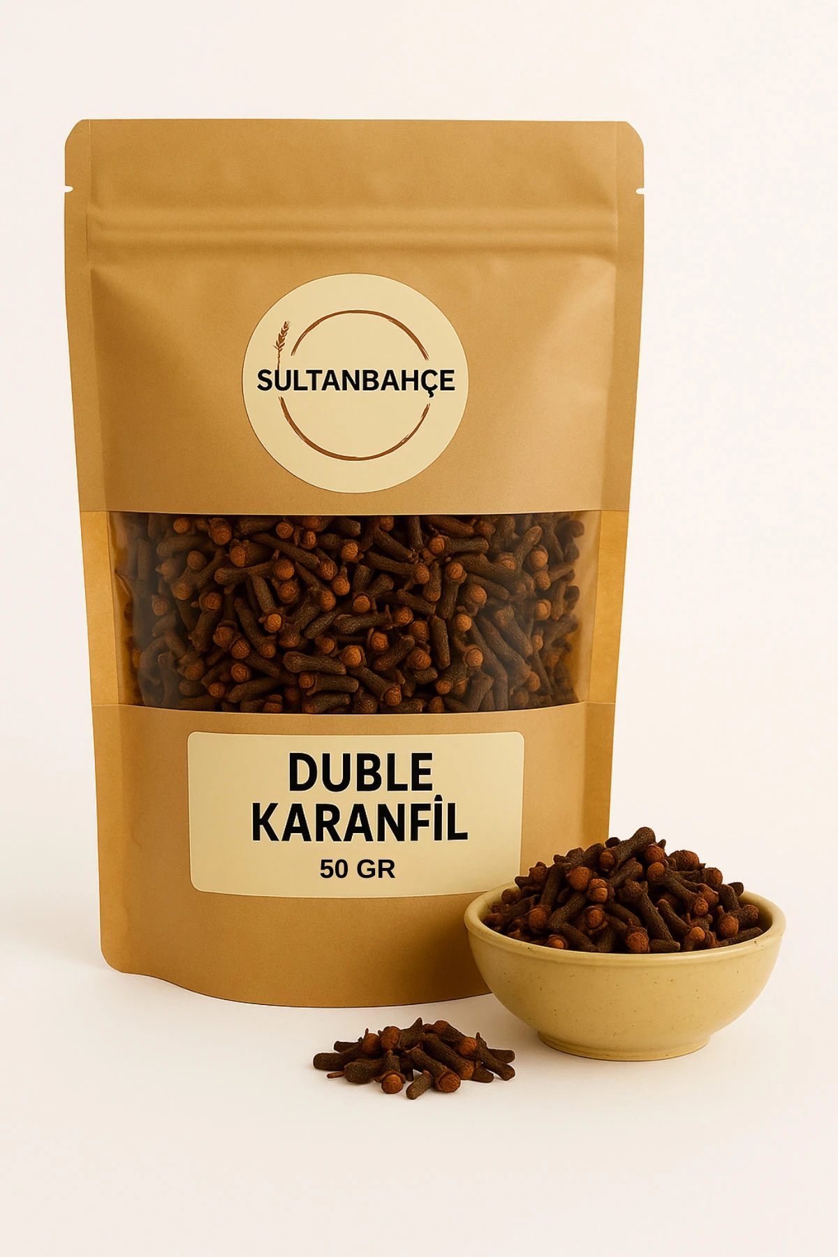 Duble Karanfil | İri Taneli 50 g – Doğal, Katkısız, Yoğun Aromalı Baharat