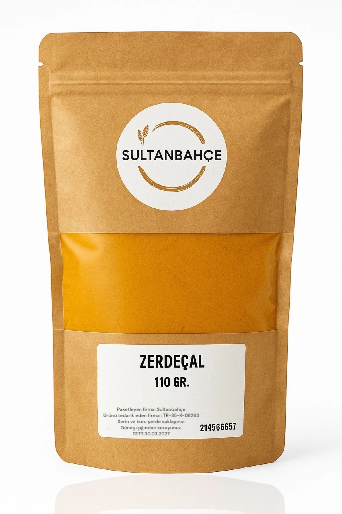 Zerdeçal Toz 110 gr | Baharat | Öğütülmüş Zerdeçal | Taze - Doğal - Katkısız
