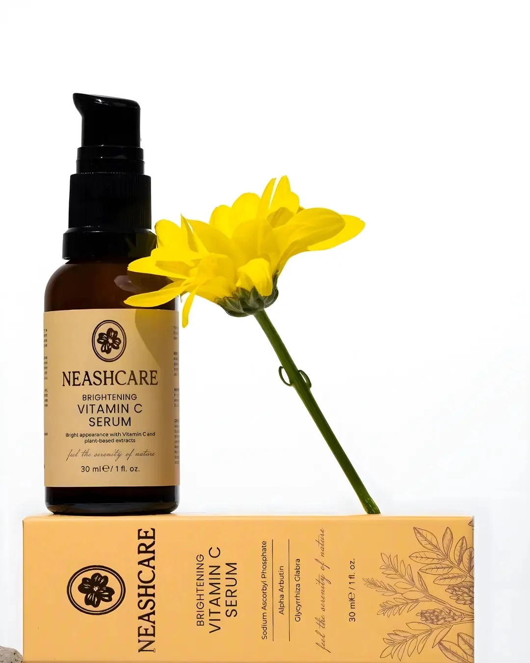 Aydınlatıcı ve Leke Görünümünü Azaltıcı C Vitamini + Arbutin Serum 30 ml