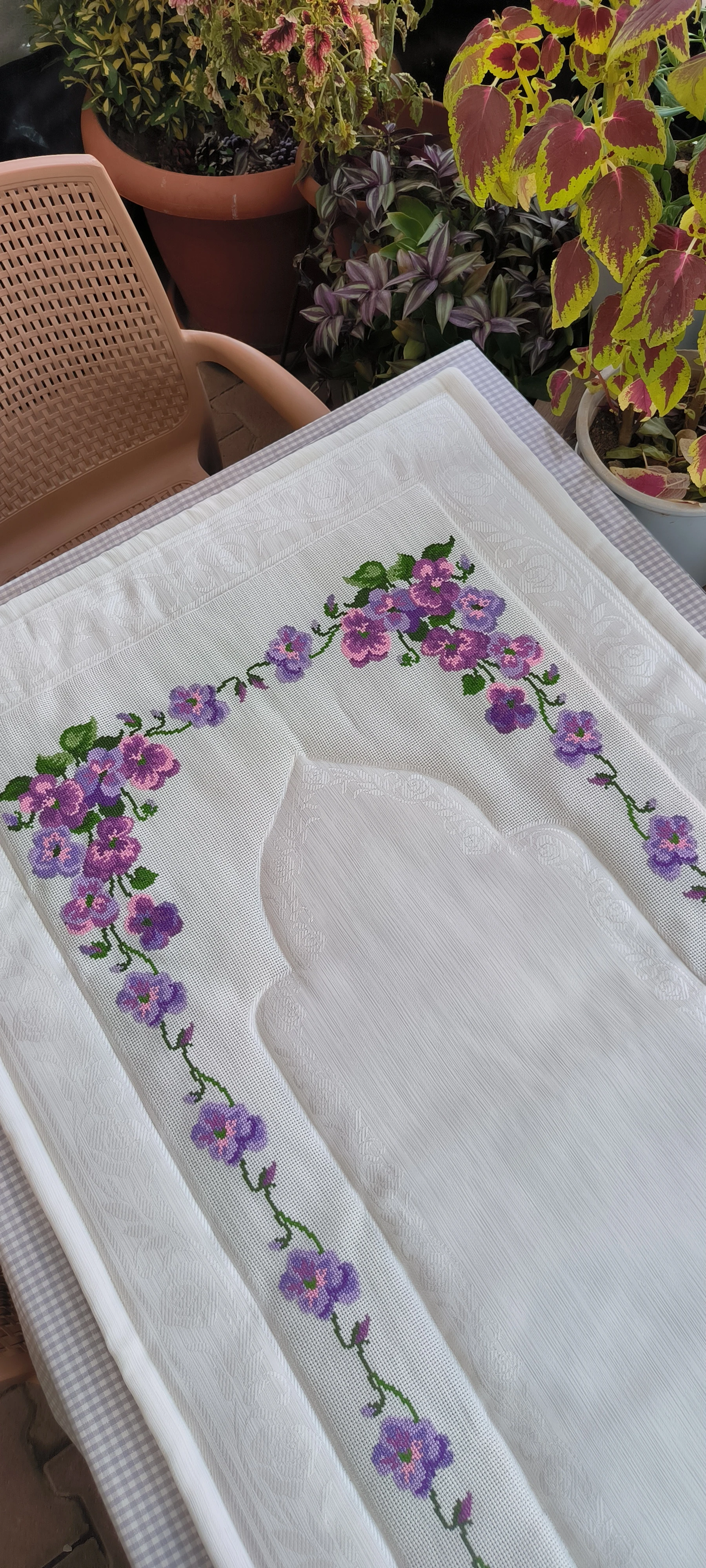 Kanaviçe Seccade / El emeği işleme 