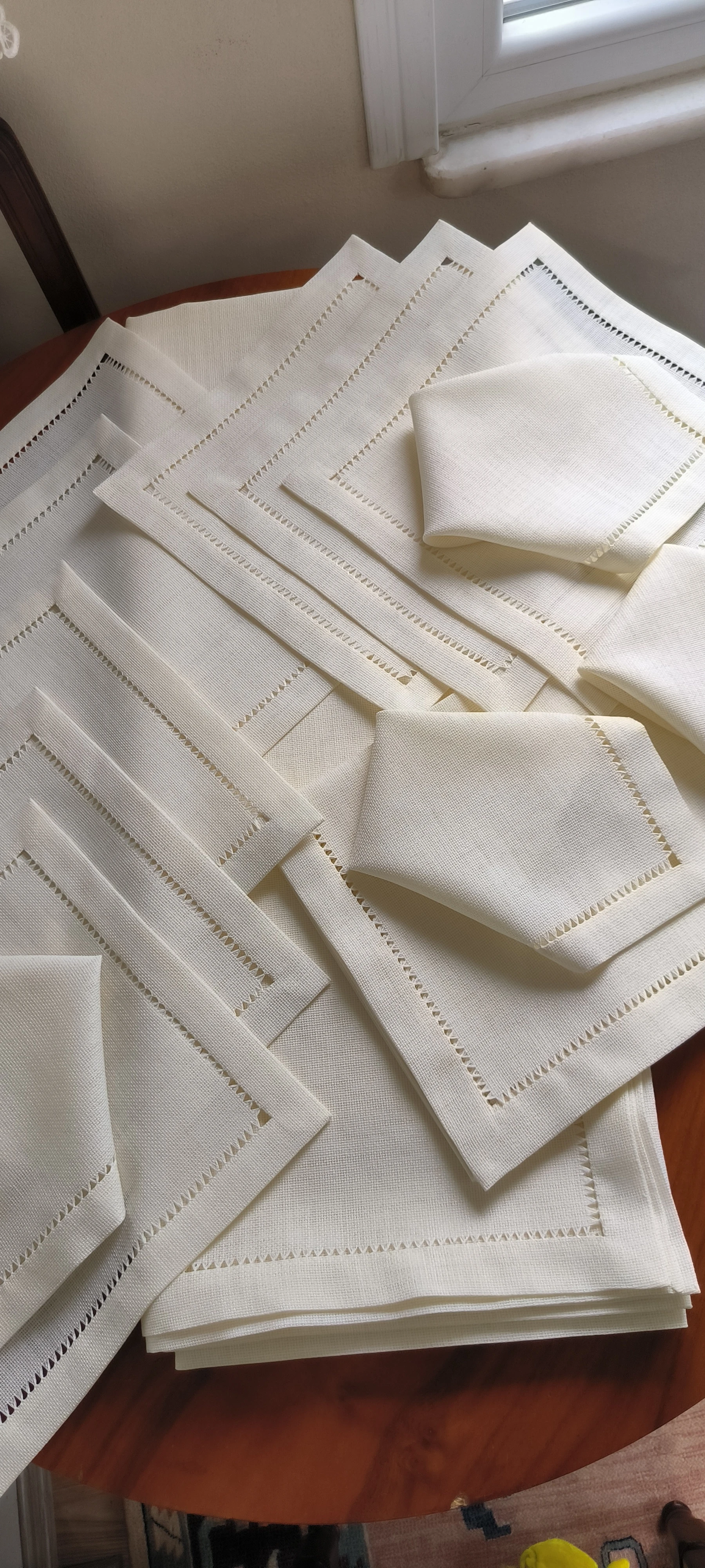 Antikalı sofra takımı / 12 kişilik tek sıra antika masa takımı 