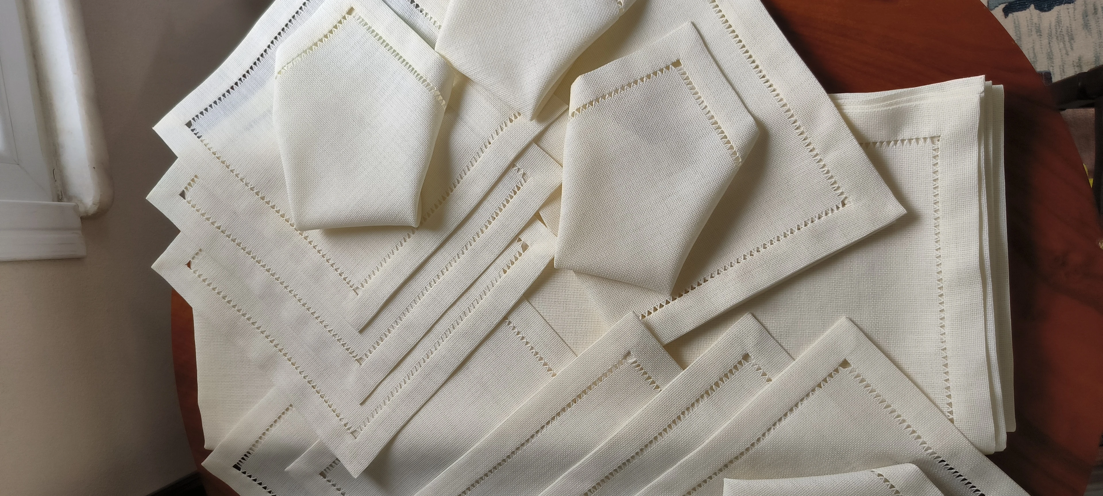 Antikalı sofra takımı / 12 kişilik tek sıra antika masa takımı 