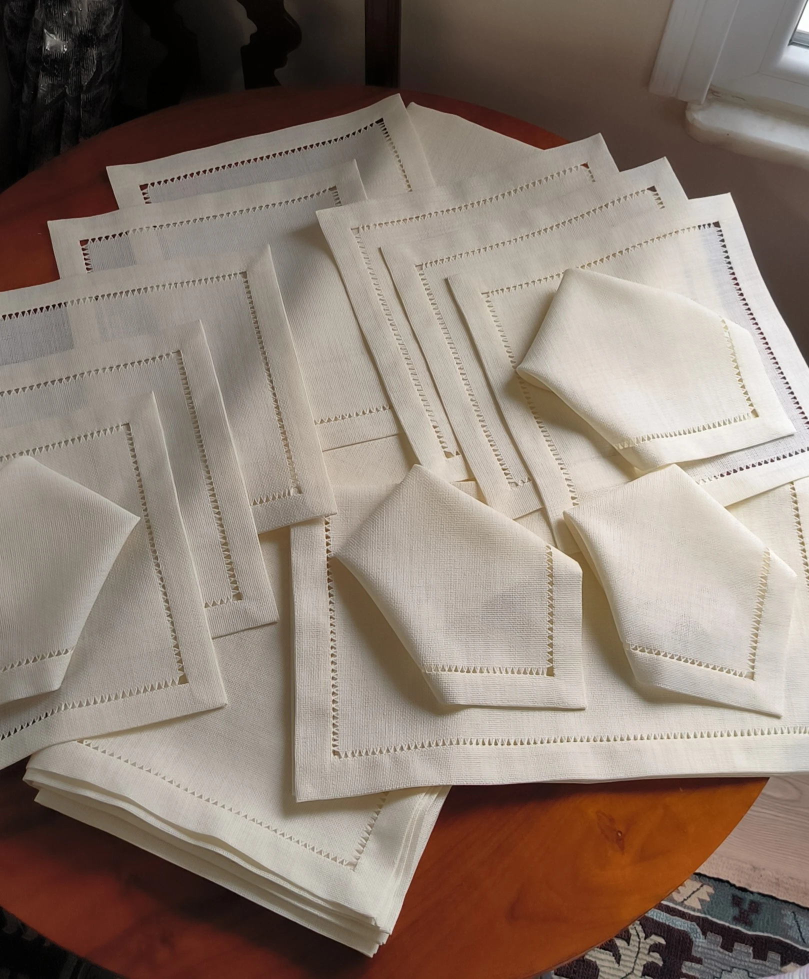 Antikalı sofra takımı / 12 kişilik tek sıra antika masa takımı 