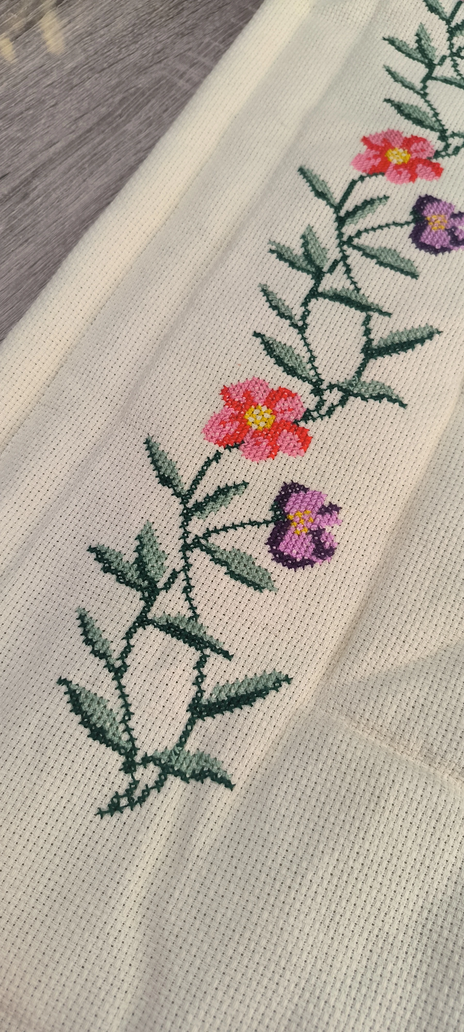 Kanaviçe işleme seccade/ El işlemesi 