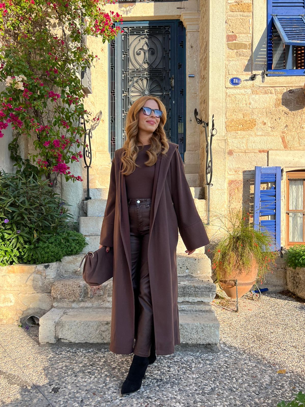 Pis Dikişli Kaşe Ceket