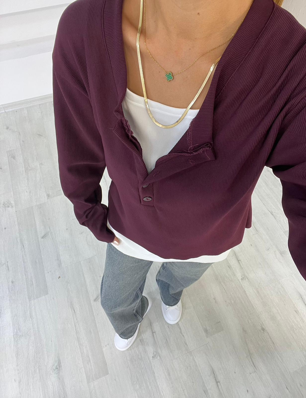 Atletli Düğmeli 2'li Bady