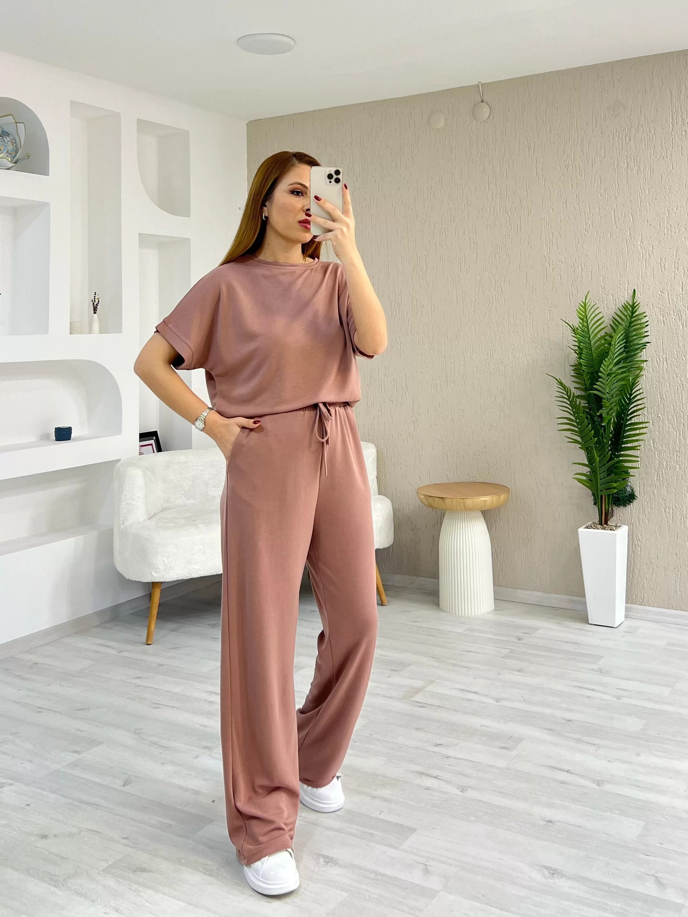 Oysho Pike Takım Gül Kurusu