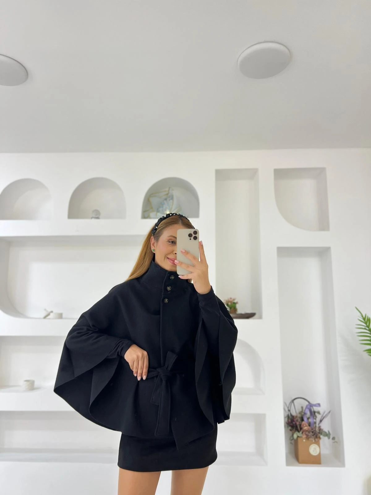 ZR Kaşe Panço - Siyah