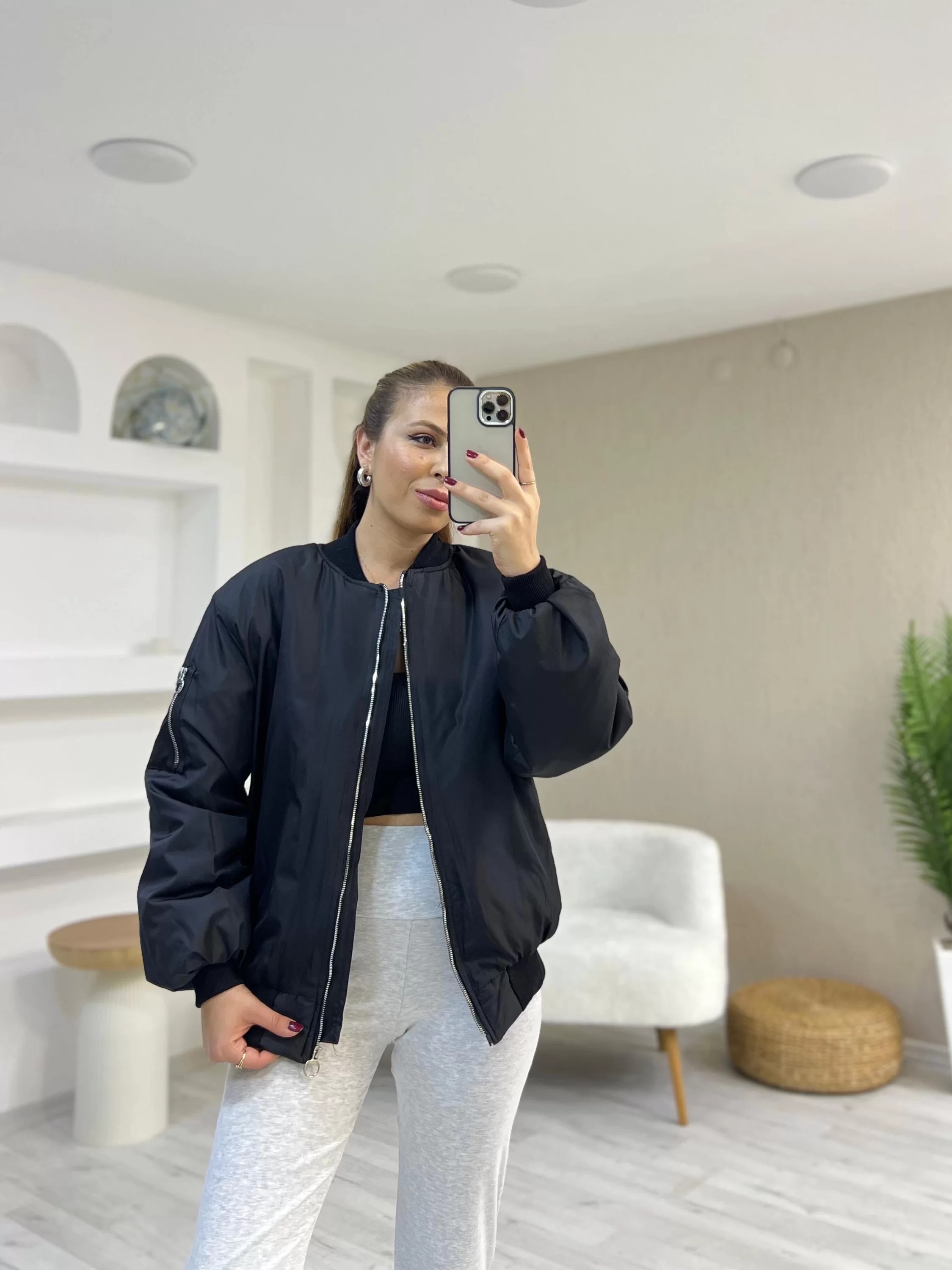 Ribanalı Spor Kapitone Mont