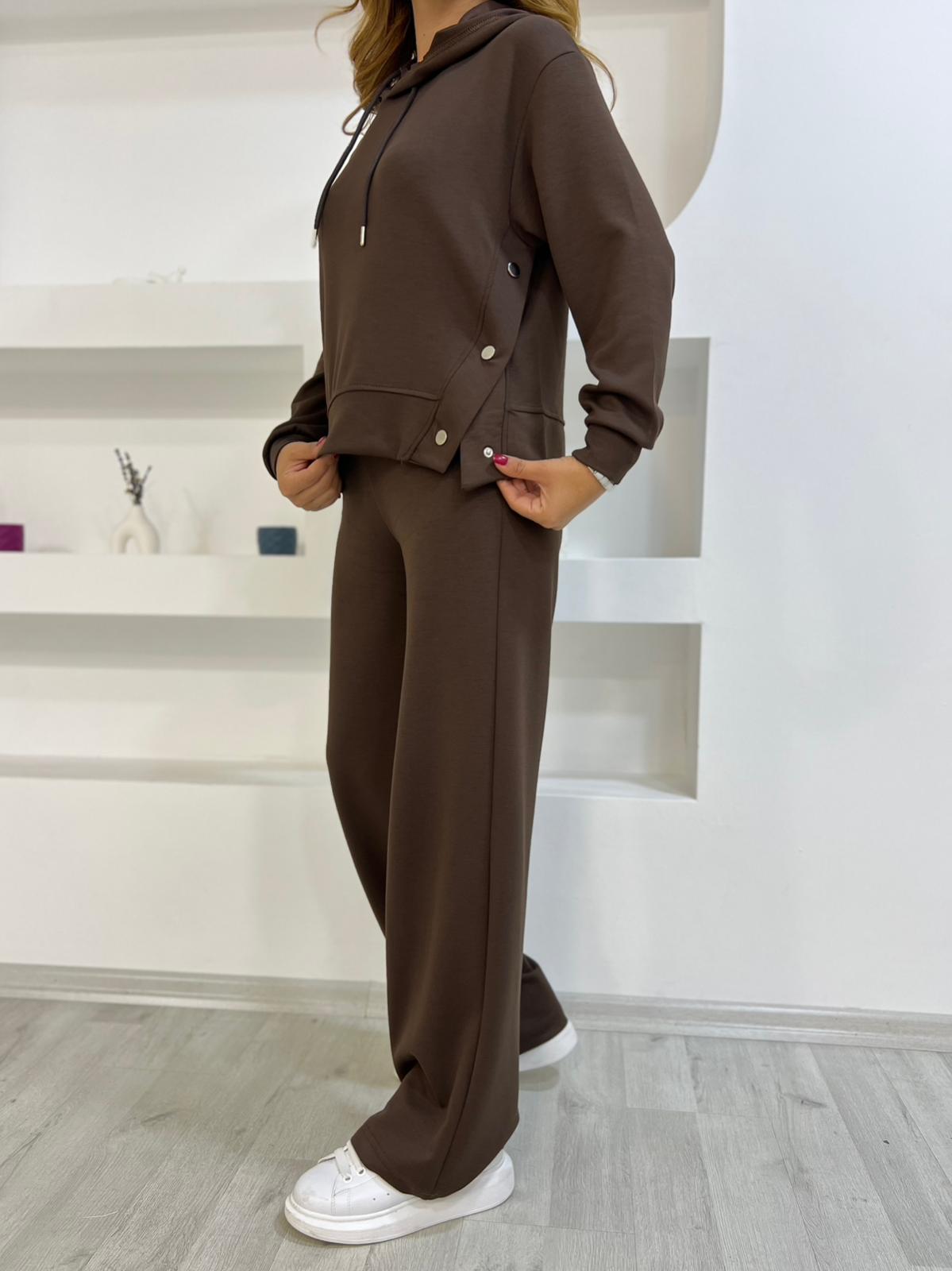 Modal Kumaş Çıtçıtlı Takım 