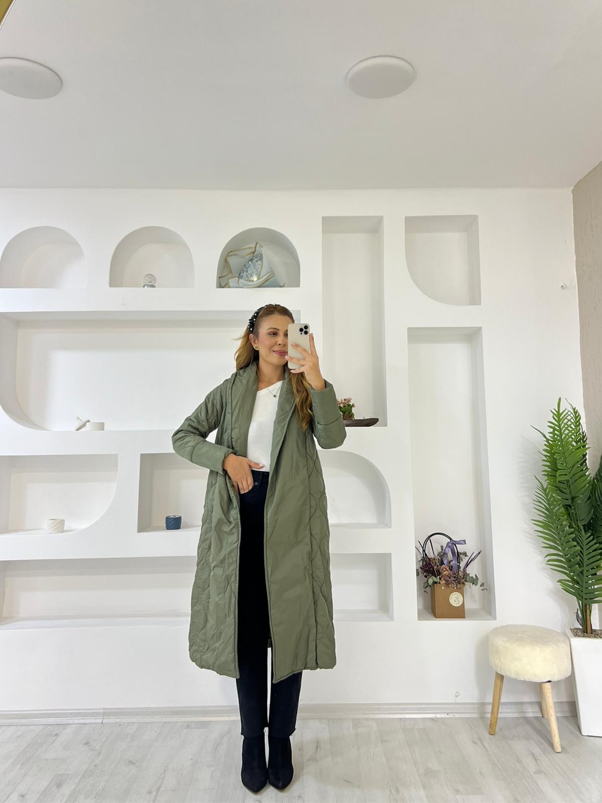 Kapitone Mont - Yeşil