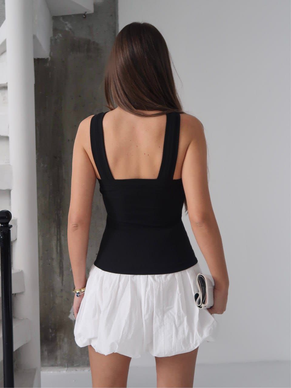 Kaşkorse Sırt Dekolte Detaylı Atlet