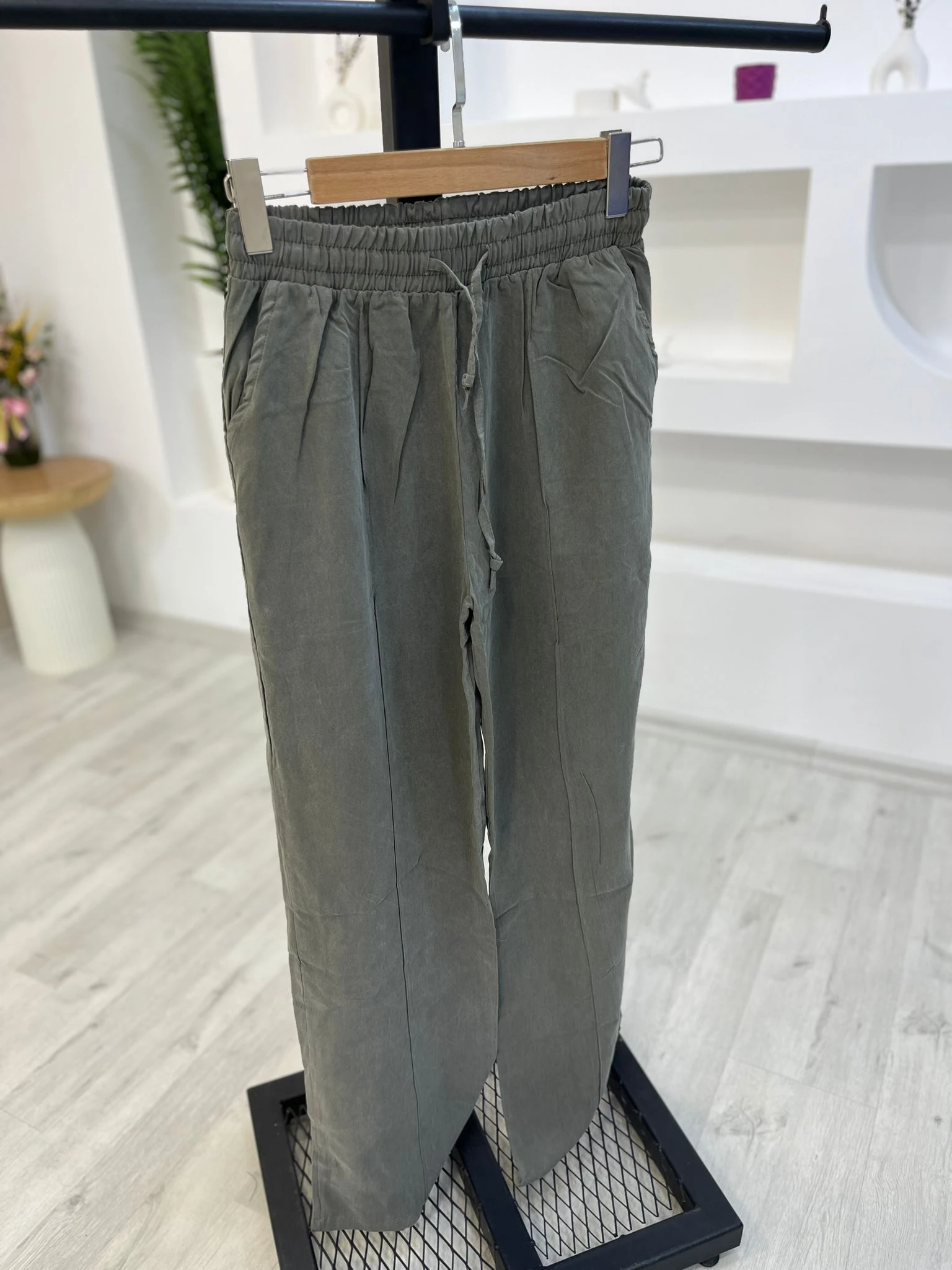 Tensel Kumaş Pantolon 