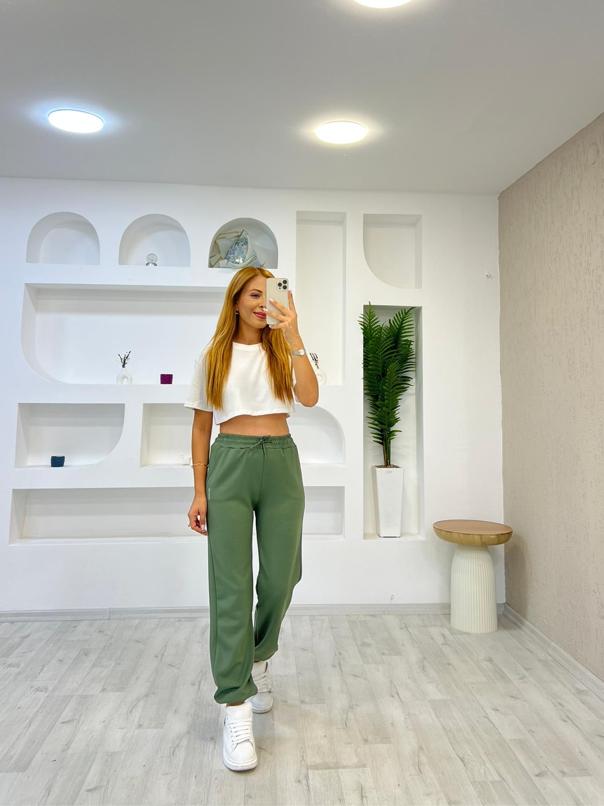 Oysho Jogger Pantolon - Yeşil