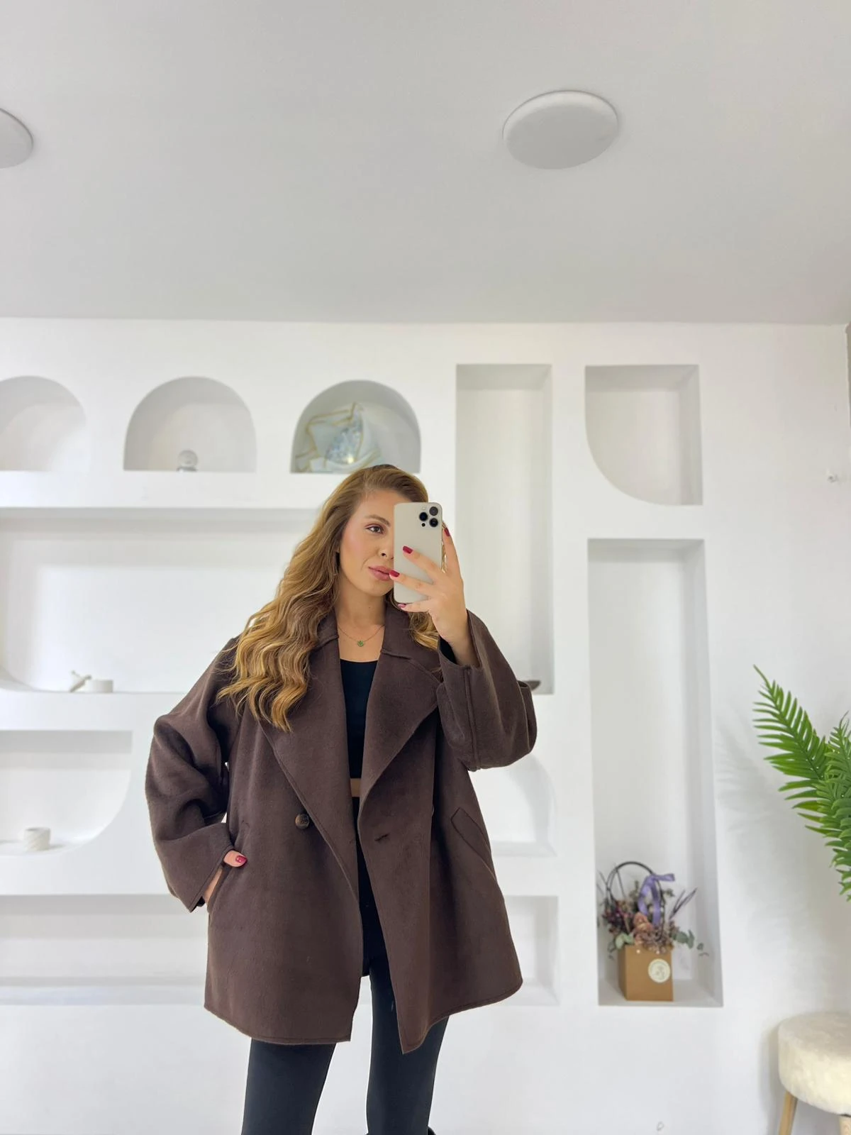 Çift Taraflı Yün Kaşe Premium Kumaş Ceket