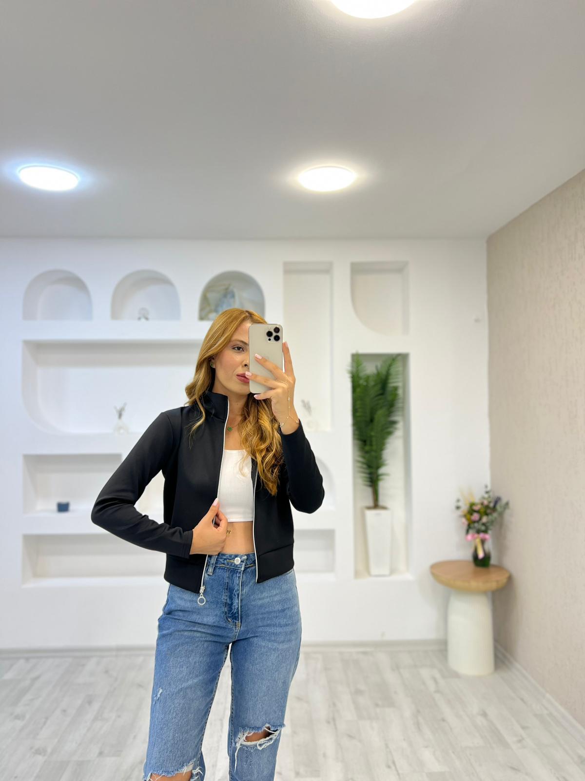 Scuba Fermuarlı Sweet