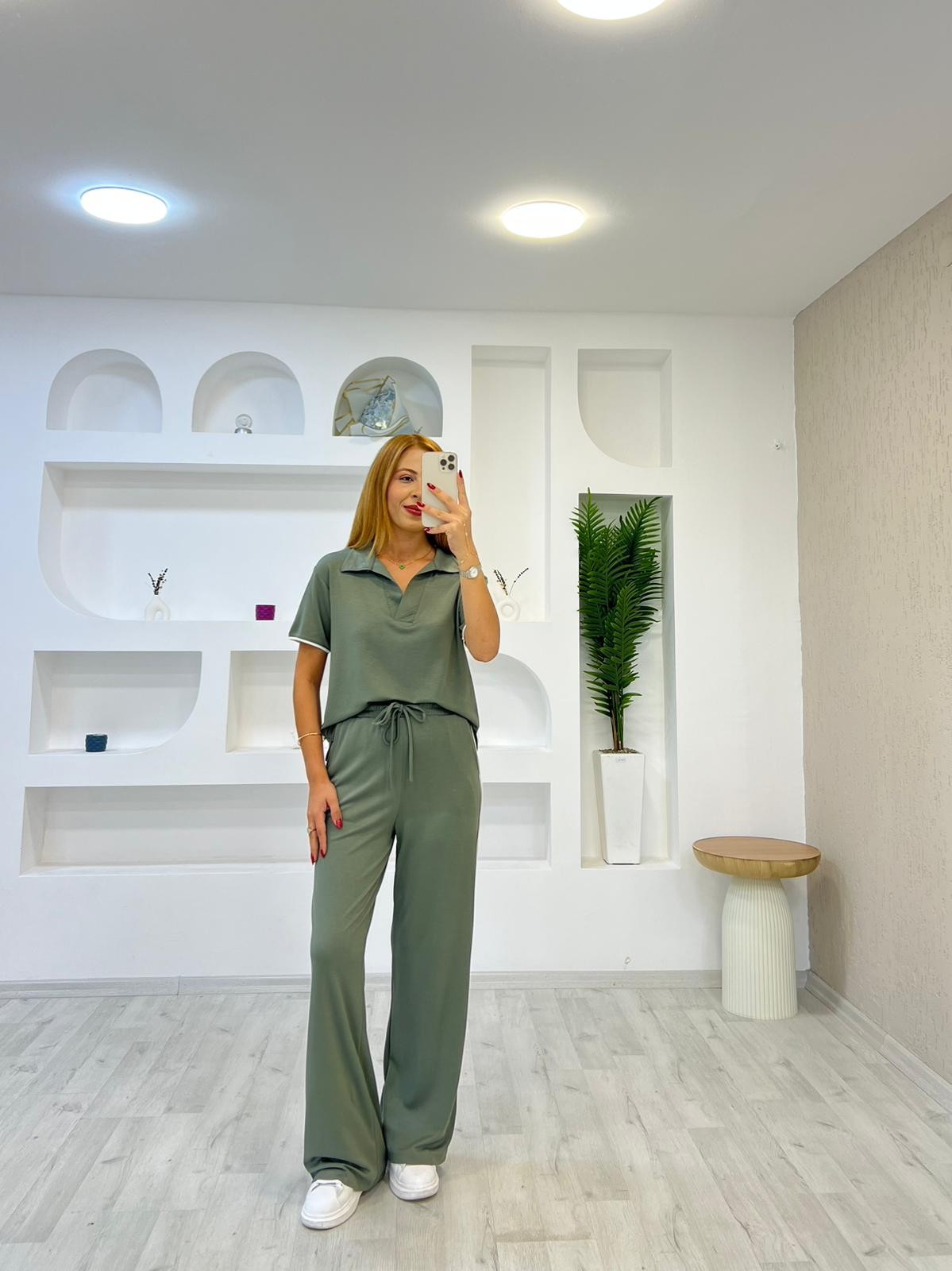 Modal Polo Yaka Tşört Patolon Takım