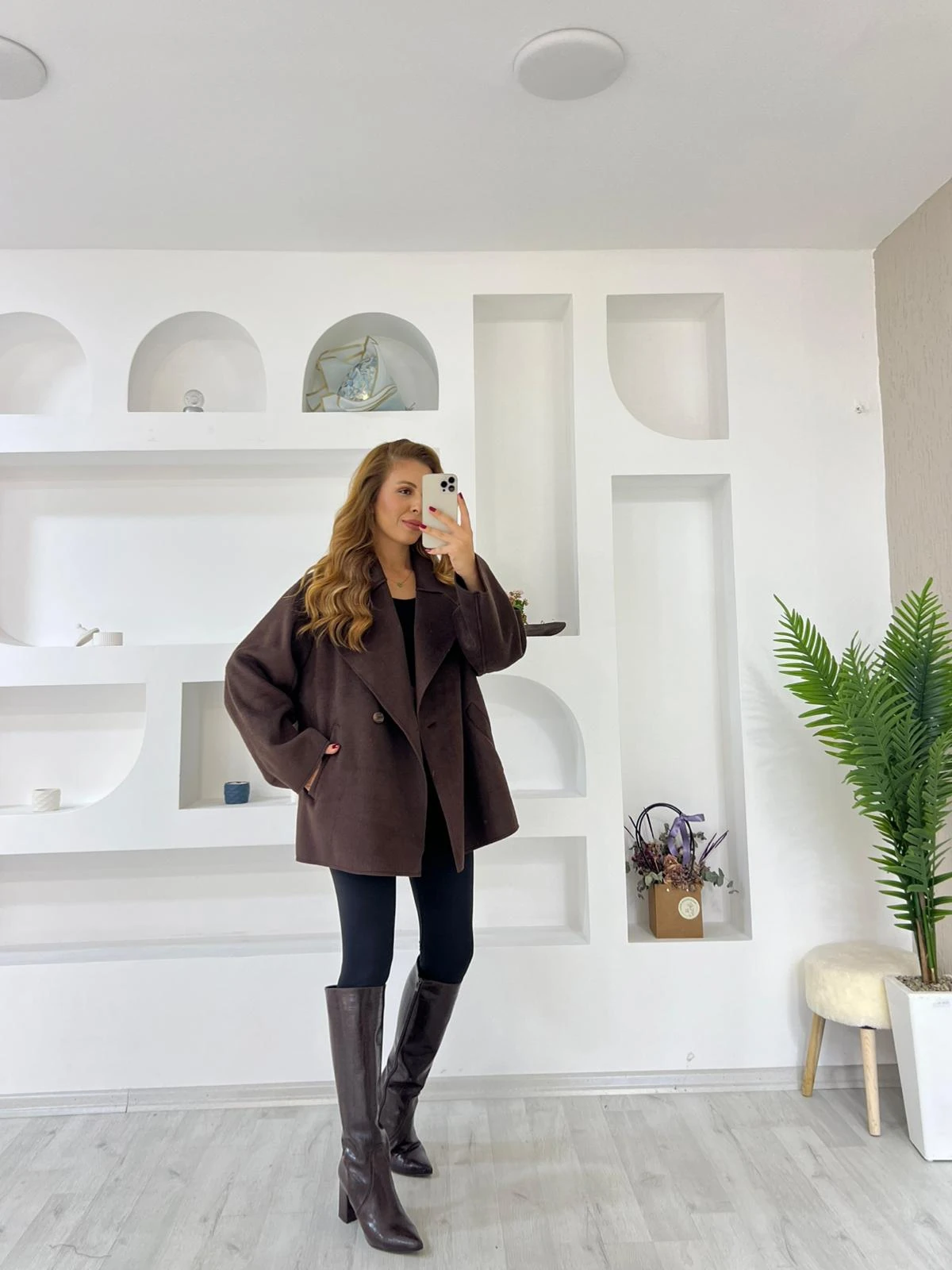 Çift Taraflı Yün Kaşe Premium Kumaş Ceket