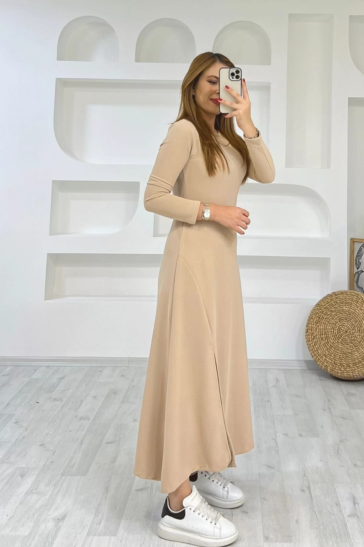 Ottoman Maxi Bej Elbise