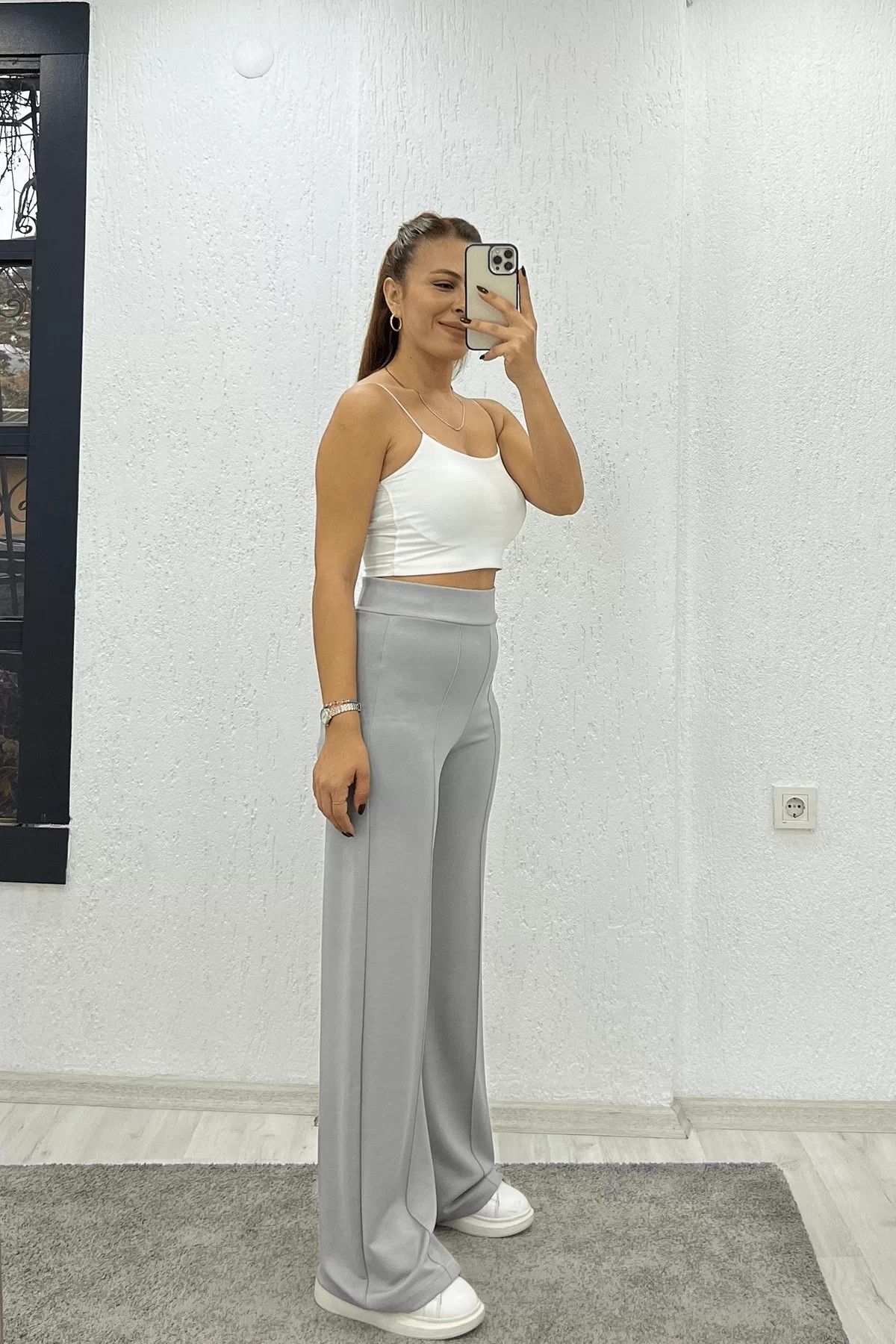 Çımalı Oysho Gri Pantolon
