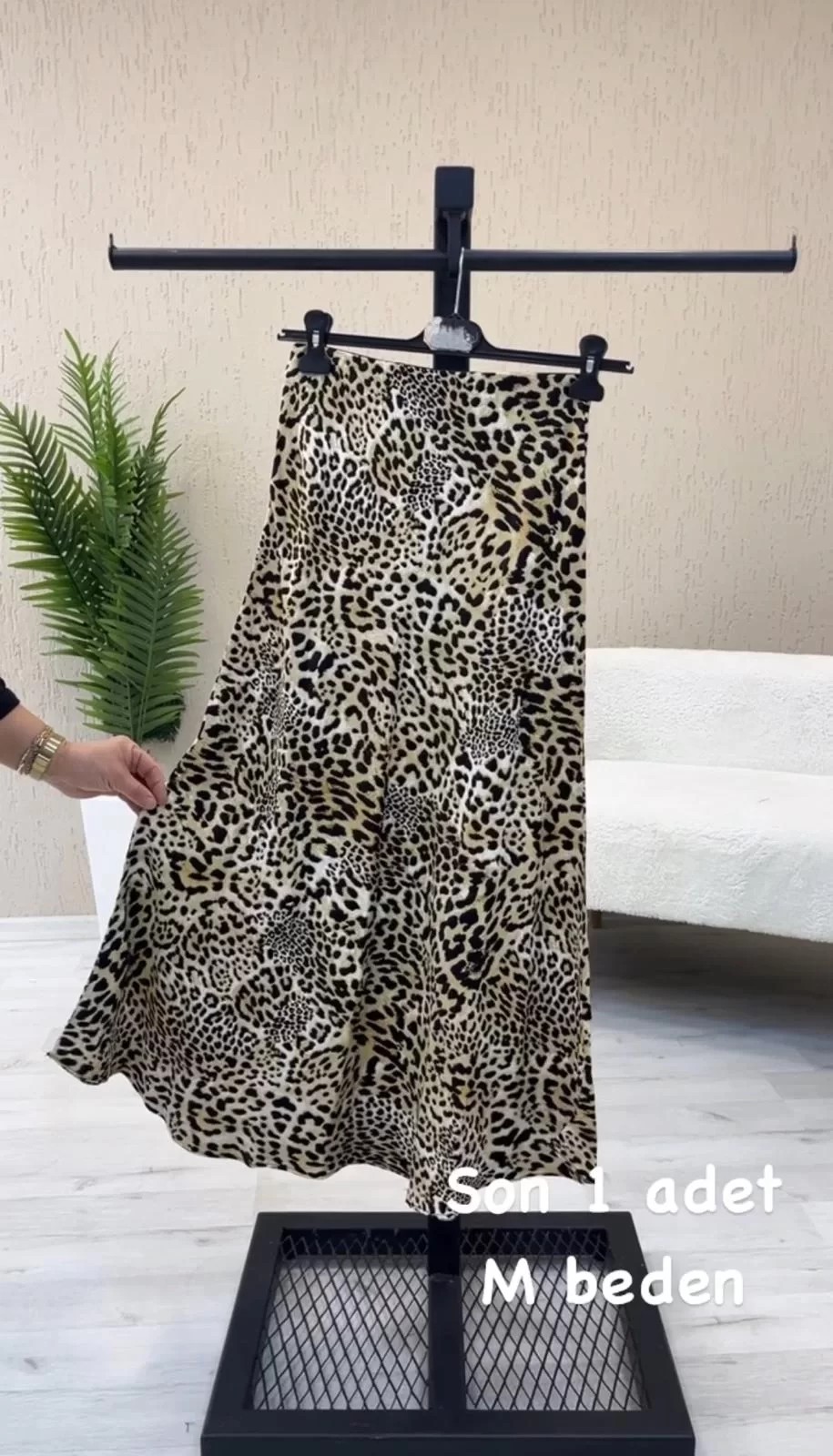 Leopar Saten Etek